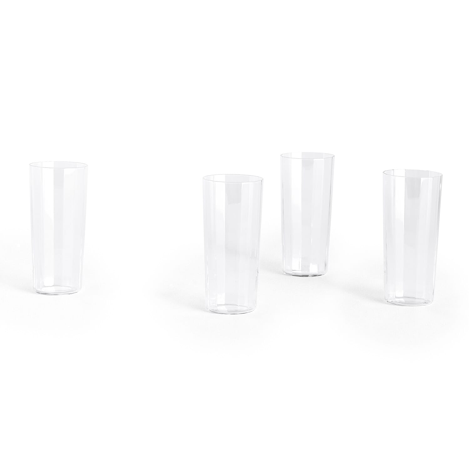 HAY Angle drikkeglass 4-pakning Tall 13 cm