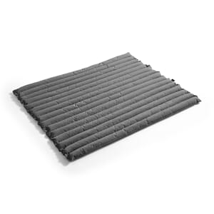 Quilted Lounge Bench Black