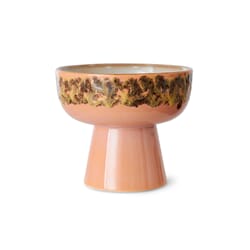 70s ceramics: tapas bowl on base L lush