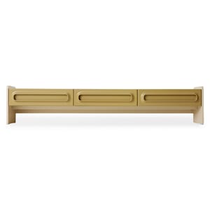 Space lowboard, sage/cream