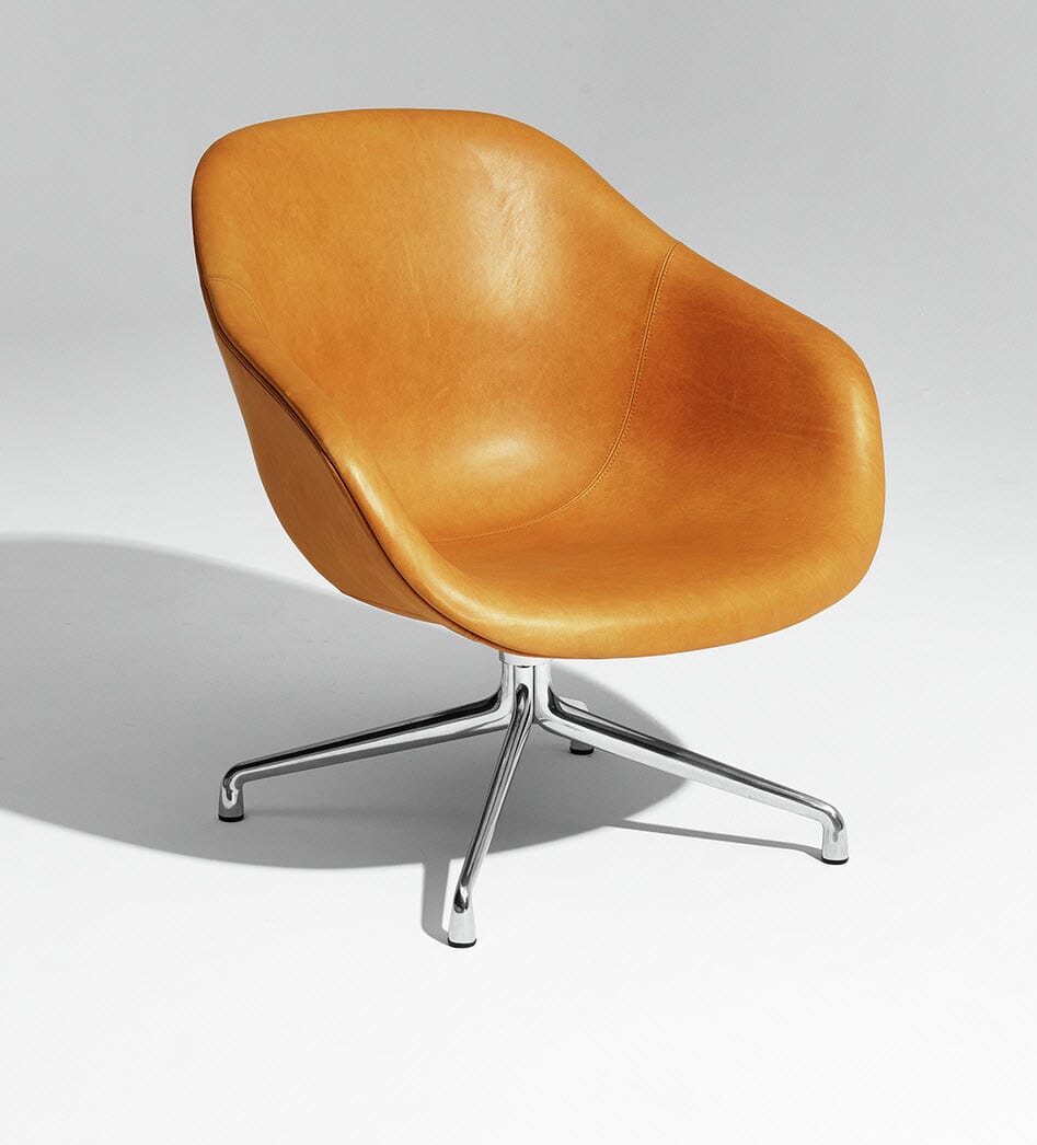 Bilde av Hay - Hay About A Lounge Chair Aal81 M/leather - Lunehjem.no - Interiør På Nett