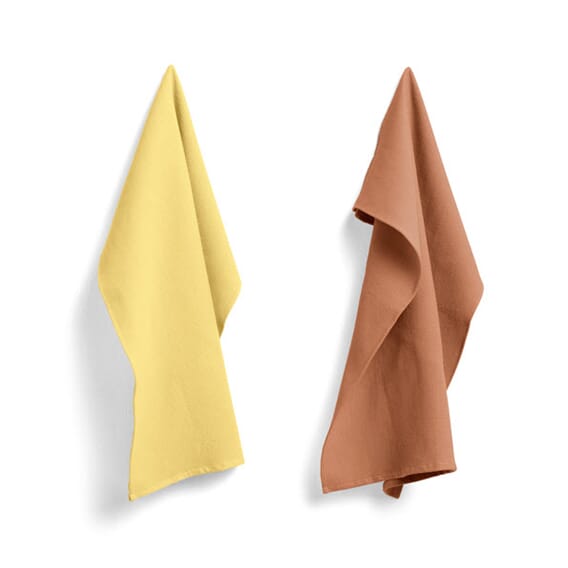 507892 507892_Waffle Tea Towel Set of 2 terracotta and yellow_ps_1.jpg