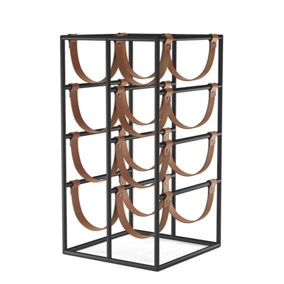 4652539 4652539_Umanoff_Wine_Rack_Black_Cognac _Leather_Angle_1.jpg