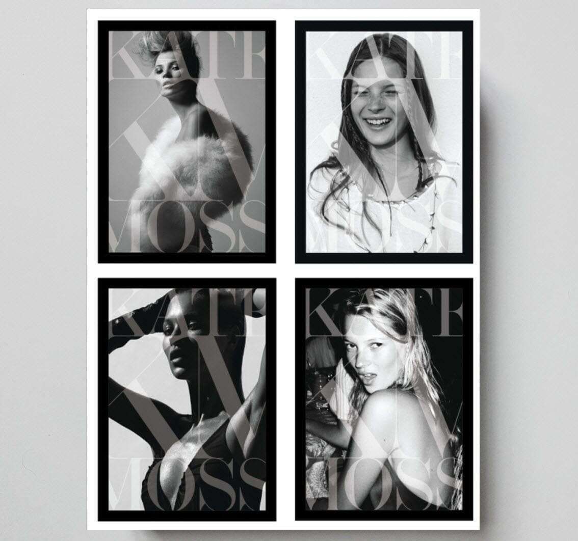 Bilde av New-mags - New-mags Boken Kate Moss - Lunehjem.no - Interiør På Nett