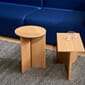 1962+1961-c_Rel Slit Table Wood Round High wb lacquer oak_Slit Table Wood Oblong wb lacquer oak_Moire Kelim black.jpg