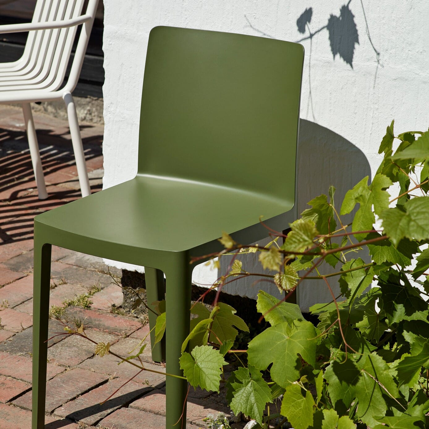Hay - Hay 2 stk | Elementaire Chair Olive - Lunehjem.no - Interiør på nett