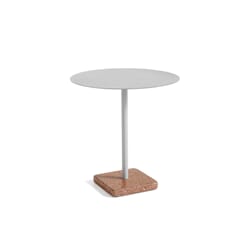 Terrazzo Table Red/Sky Grey 70 cm