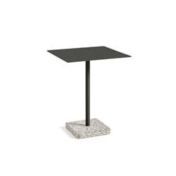 Terrazzo Table Grey/Antrasite 60x60