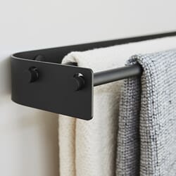 Arc Håndklehenger Dobbel Svart