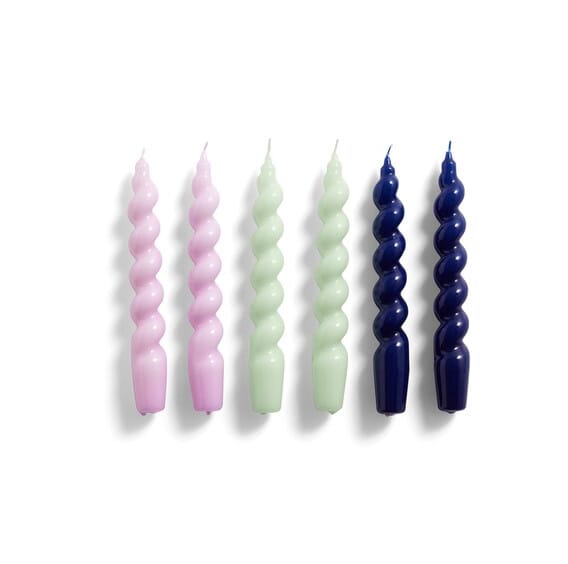 540752 540752_Candle Spiral Set of 6 lilac mint midnight blue_1.jpg