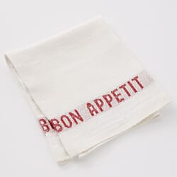 Serviett/bordbrikke Bon Appetit Red
