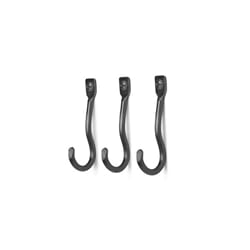 3 stk | Knagg Curvature Svart