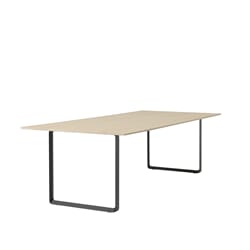 70/70 Spisebord Eik/Svart