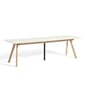 hay104_Rel 9359852039000_CPH 30 Extendable Table L160_310 x W80_Off white lino tabletop_Matt laquered frame w. 2 leaves.jpg