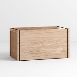 Storage Box Eik/Svart
