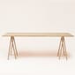 2220-1_Rel F&R_Linear-Tabletop-205x88- White-Oak-top-White-oak-trestle_front.jpg