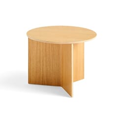 Slit Table Round Wood