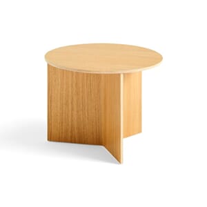 Slit Table Round Wood
