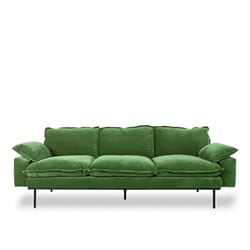 Sofa Retro Green 3 seter