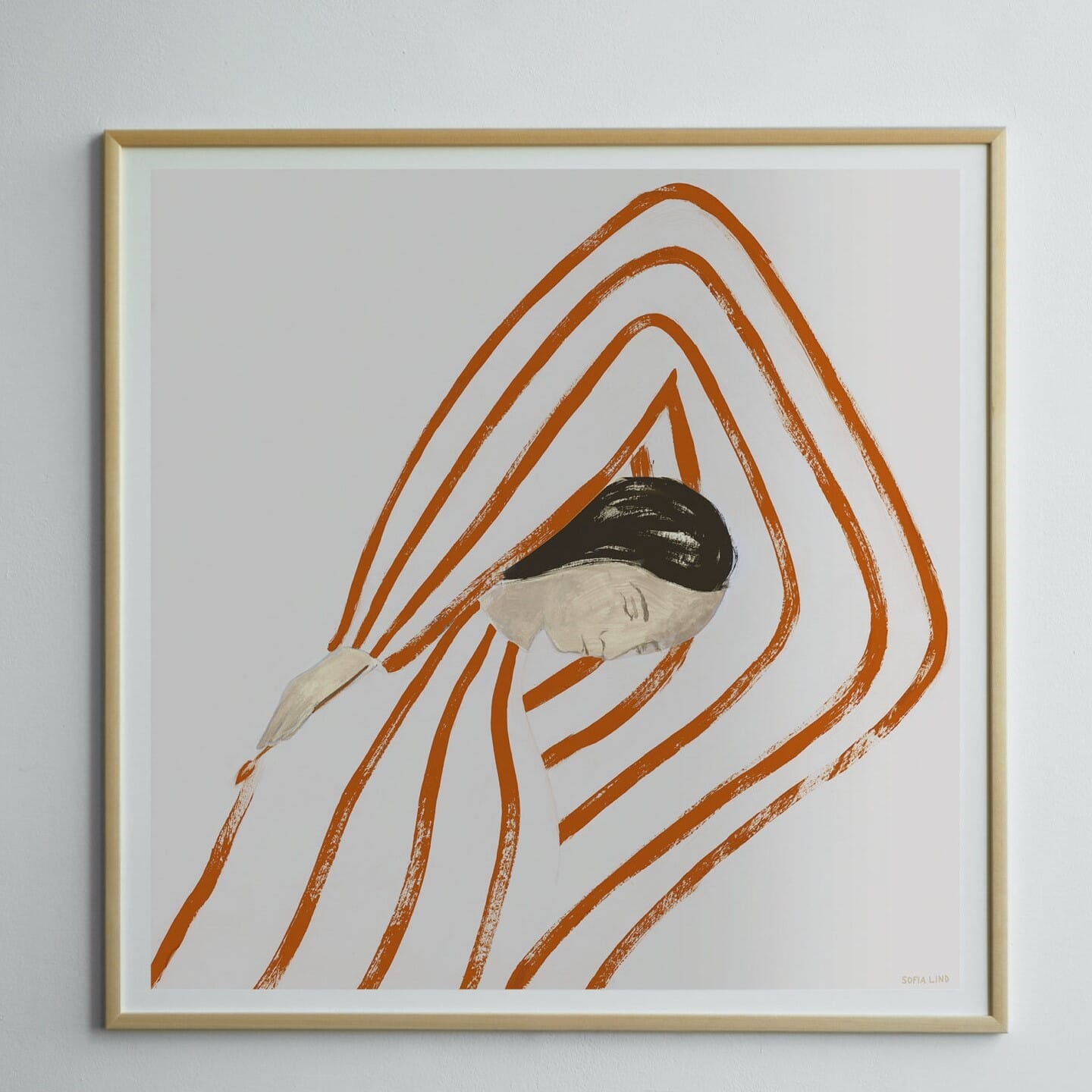 Fine Little Day – Fine Little Day Poster Own Strokes 70×70 – Lunehjem.no – Interiør på nett
