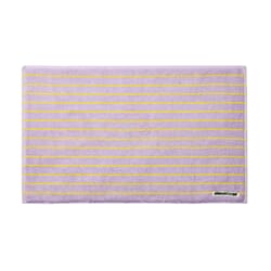 Badematte Lilac & Neon Yellow 50x80