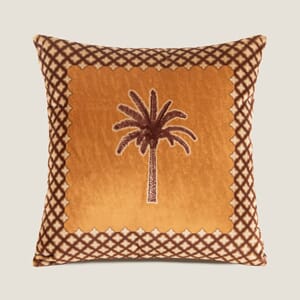 Putetrekk Frati Exotic Palm 50x50 cm
