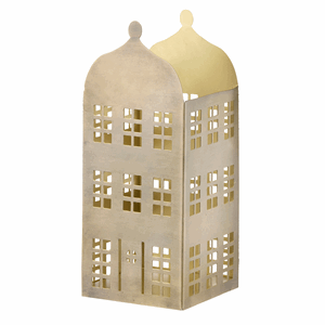 Lysestake Manor H22cm Golden