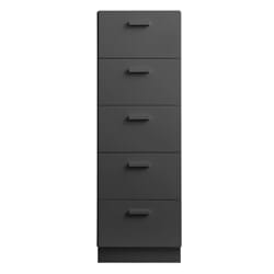 Relief Kommode Høy m/sokkel Grey