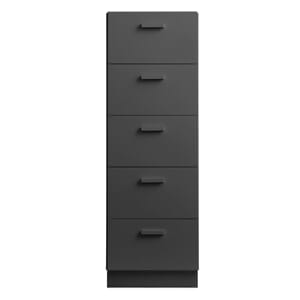 Relief Kommode Høy m/sokkel Grey