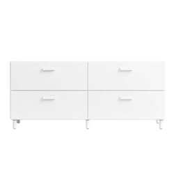 Relief Kommode Lav White