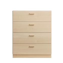 Relief Kommode Bred m/Sokkel Ash