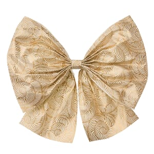Papirsløyfe Mara 26cm Cream/Gold