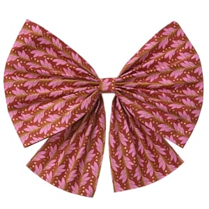 Papirsløyfe Naya 26cm Scarlet/Gold