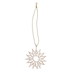 Juletrepynt Snowflake Ø5cm Elia Silver