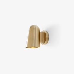 Solid Vegglampe Brass SC105
