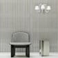 Chisel_Lounge_Chair_front_uph_Hallingdal_166_black_wb_lacquered_oak_Apollo_Wall_Sconce_3_arm_Slit_Table_High_mirror.jpg