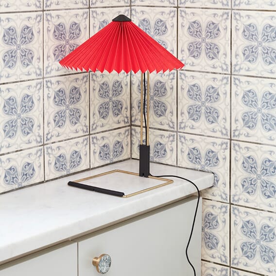 Matin Table Lamp 400 bright red shade_polished brass.jpg