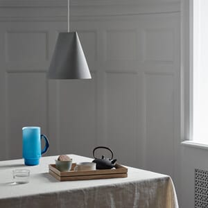 Taklampe Keramikk Narrow Light  Grey