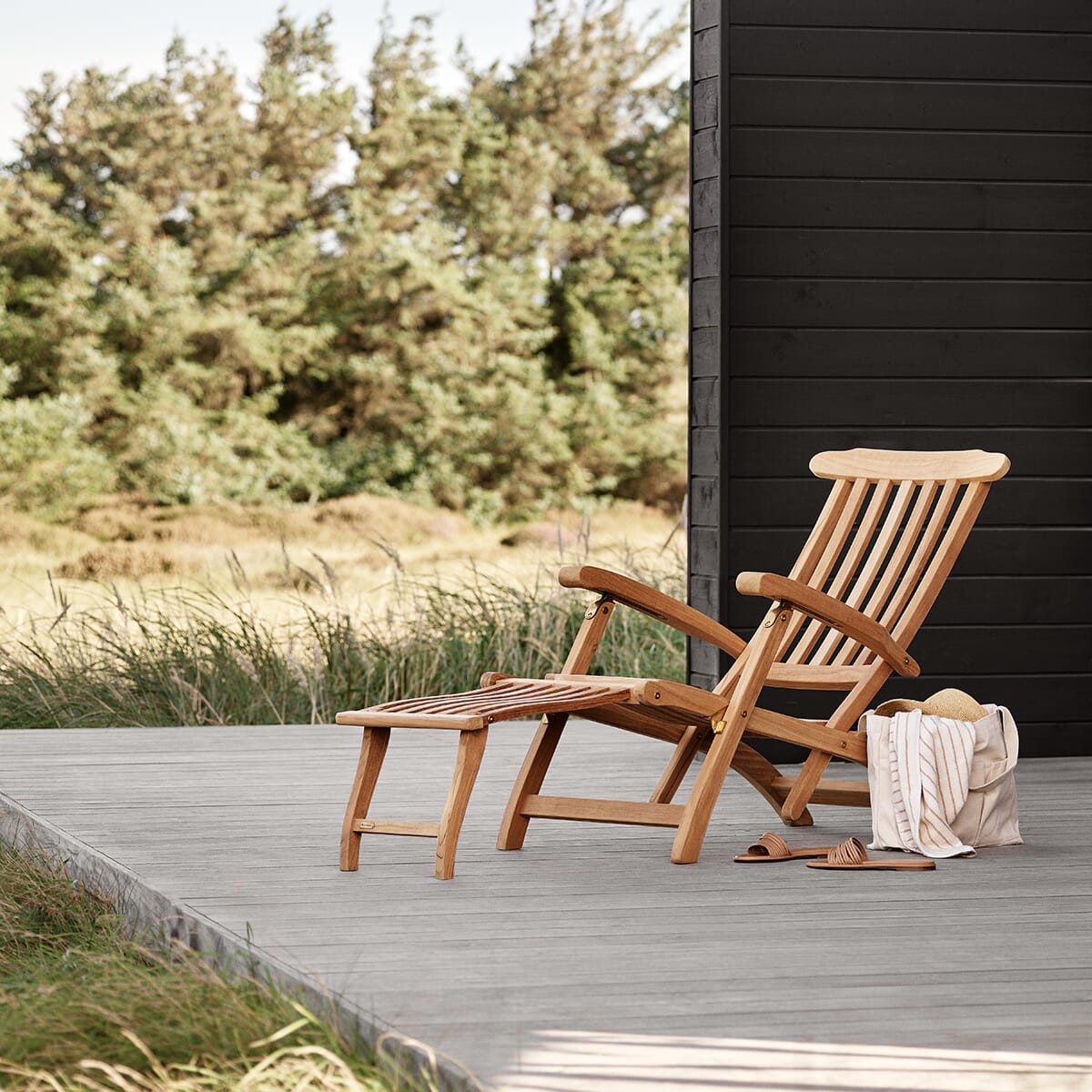 Skagerak – Skagerak Steamer Deck Chair Teak – Lunehjem.no – Interiør på nett