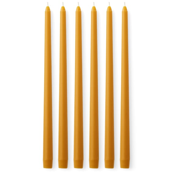 3101859_Spire_Smooth_Tapered_Candle_Ochre_Front.jpg