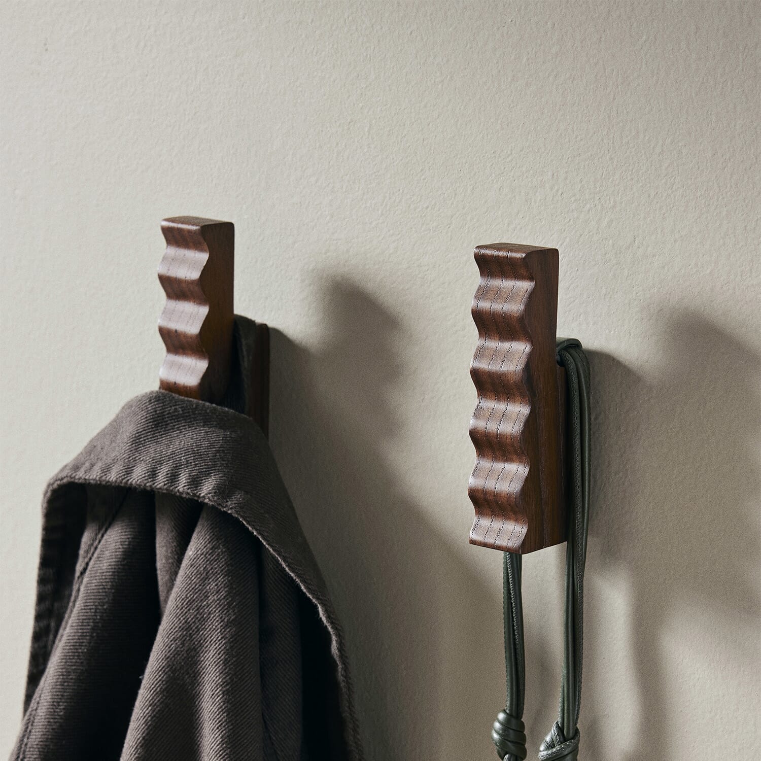Ferm Living Unda krok 2-pakning Dark Brown ​