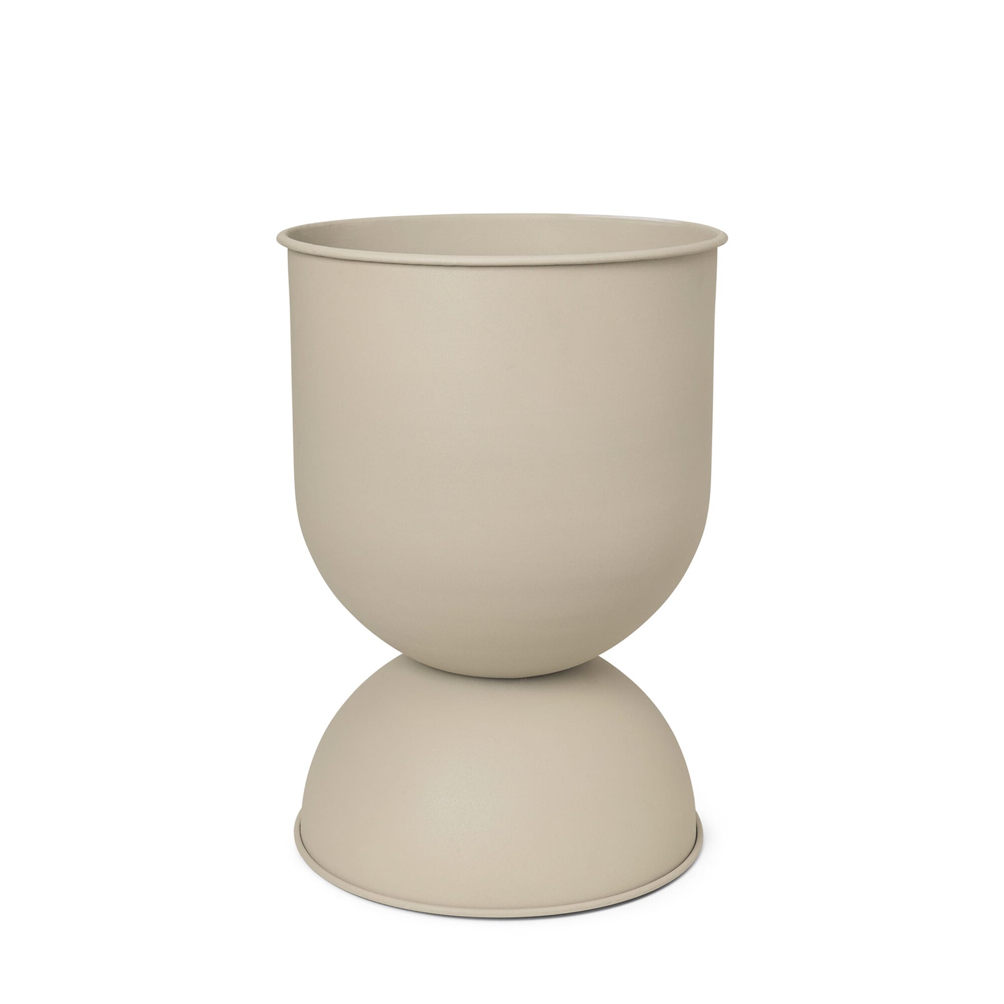 Bilde av Ferm Living - Ferm Living Hourglass Pot Cashmere Medium - Lunehjem.no - Interiør På Nett