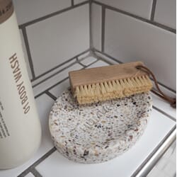 HUMDAKIN_SKU261_nail brush_SKU326_terrazzo soap tray.jpg