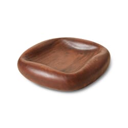 Wooden fruit bowl