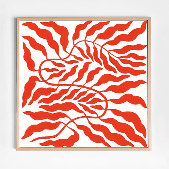 PO-ORE_Poster_ORANGE_RED_LEAF_50x50cm_Fine_Little_Day.jpg