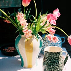 Vase Sobremesa L Green/Yellow