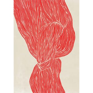 Poster The Line - Red