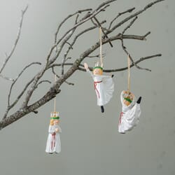 3 stk Luciafigurer