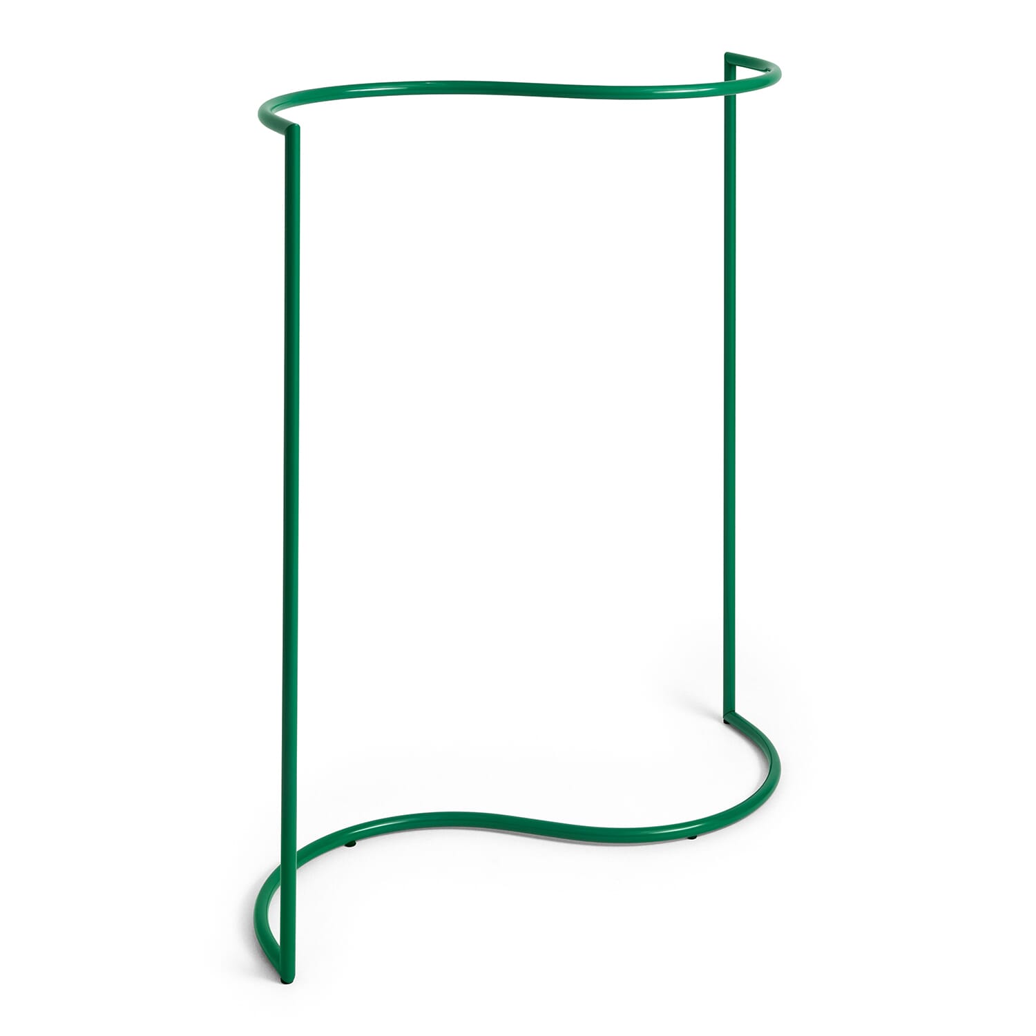 HAY Colour Rack s-shape klesstativ 144,2x150 cm Jungle green