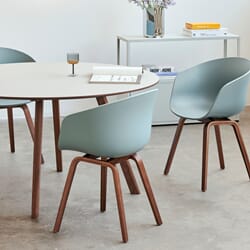CPH_25_off_white_lino_wb_lacquer_walnut_base_AAC_22_dusty_blue_wb_lacquer_walnut_base_Pao_Steel_Pendant_cool_grey.jpg